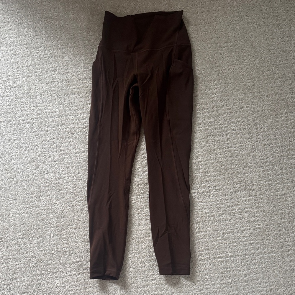 lululemon athletica Chocolate Brown Leggings